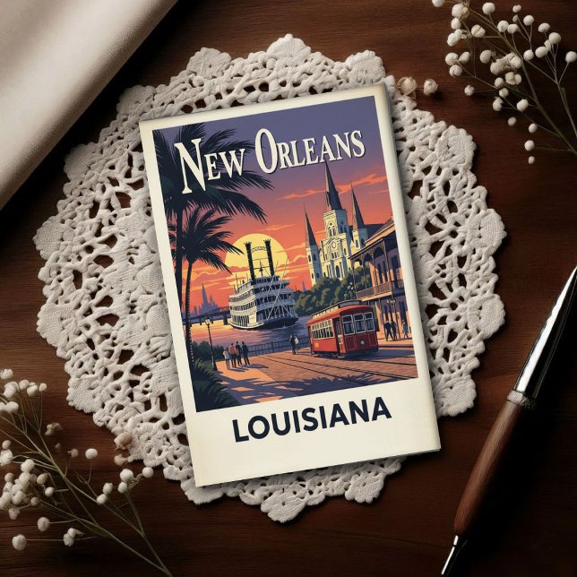 Postal 1960s Vintage New Orleans (Subido por el creador)