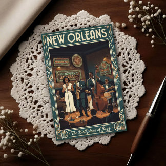 Postal 1960s Vintage New Orleans