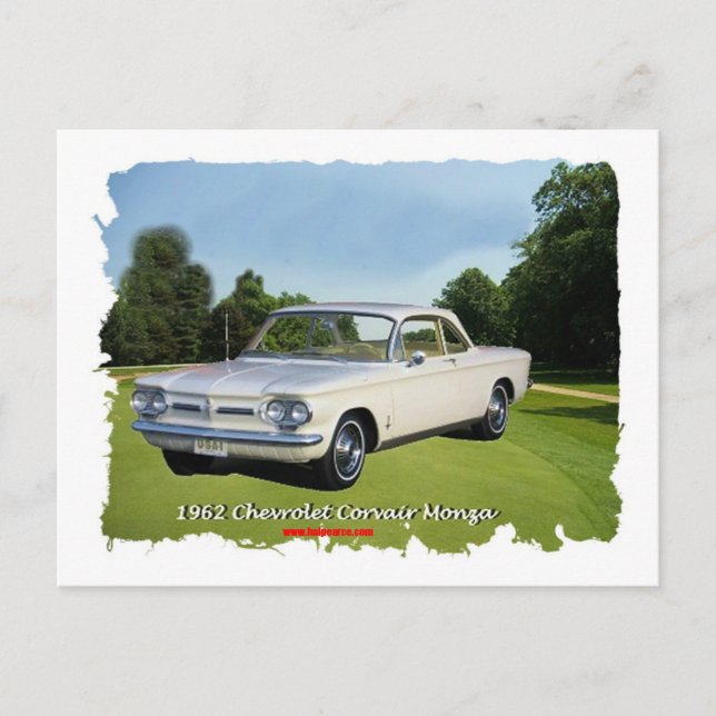 Postal 1962 Corvair_Monza (Anverso)