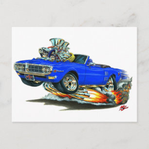 Postal 1967-68 Polvo azul convertible