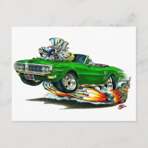 Postal 1967-68 Polvo Verde Convertible
