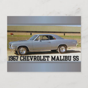 POSTAL 1967 CHEV SS