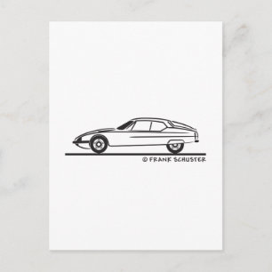 Postal 1970 - 1975 Citroën SM