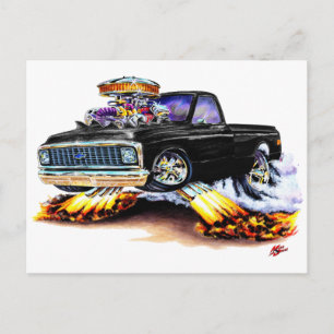 Postal 1970-72 Chevy C10 Black Longbed