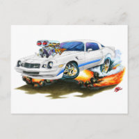 1979-81 Camaro Z28 Auto azul-blanco