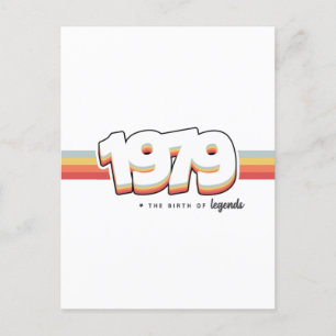 Postal 1979 El nacimiento de leyendas