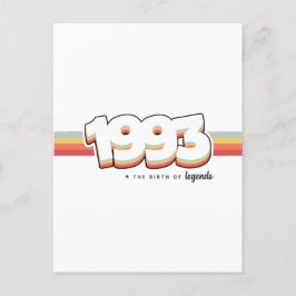 Postal 1993 El nacimiento de las leyendas