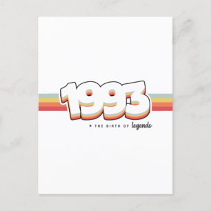 Postal 1993 El nacimiento de leyendas