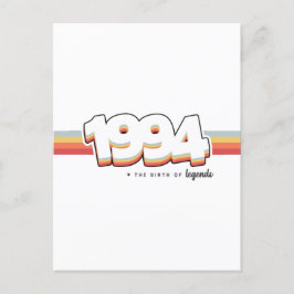 Postal 1994 El nacimiento de leyendas
