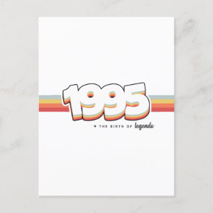 Postal 1995 El nacimiento de leyendas