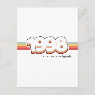 Postal 1998 El nacimiento de leyendas