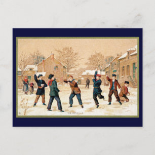 Postal 19.ª Pelea De Snowball