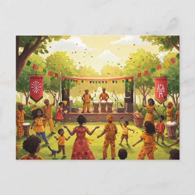 Postal 19 de junio (Anverso)