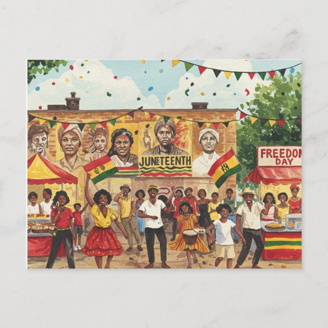 Postal 19 de junio (Anverso)