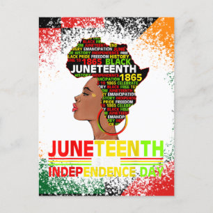 Postal 19 de junio de 1865 reinas negras melanin reyes
