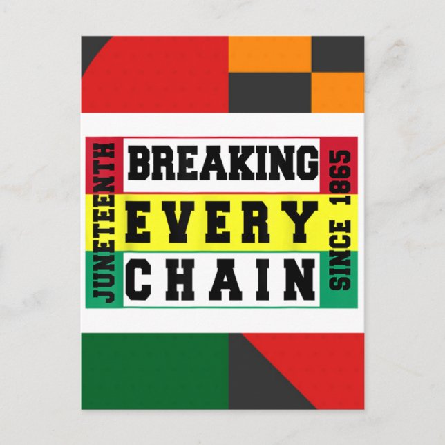 Postal 19 de junio de 1865 reinas negras melanin reyes (Anverso)