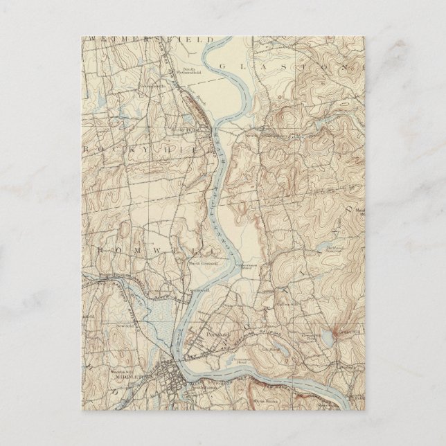 Postal 19 Hoja de Middletown (Anverso)