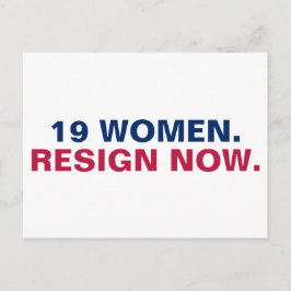 Postal 19 mujeres renuncian ahora