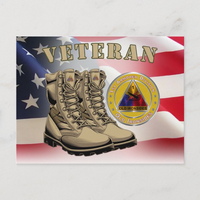 Postal 1.ª División Acorazada (Anverso)