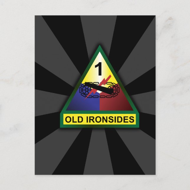 Postal 1.ª División Acorazada (Anverso)