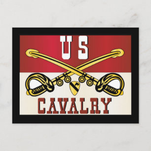Postal 1.ᵉʳ Afiche DE LA DIVISIÓN DE CAVALRY