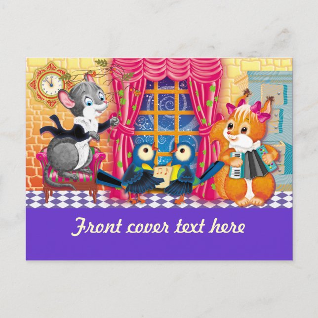 Postal 1.ᵉʳ concertación (Anverso)