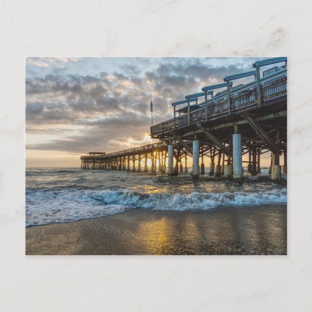 Postal 1.ᵉʳ Sunrise 2017 Cocoa Beach (Anverso)