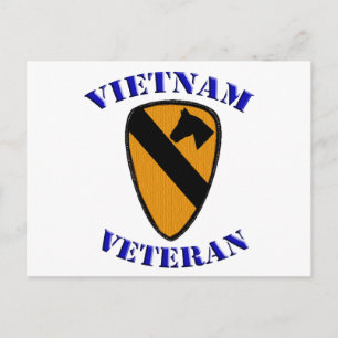 Postal 1.ᵉʳ Veterano De Vietnam De Cav