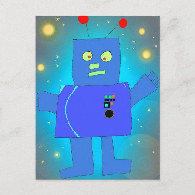 Postal 1-01 robot (Anverso)