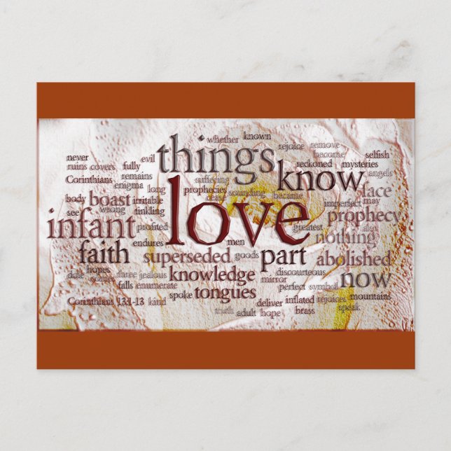 Postal 1 Corintios 13 Rosas (v1) (Anverso)