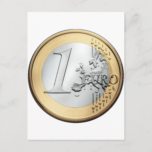 Postal 1 Euros (Anverso)