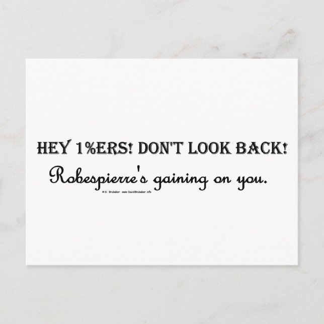 Postal 1 PctRobespierre (Anverso)