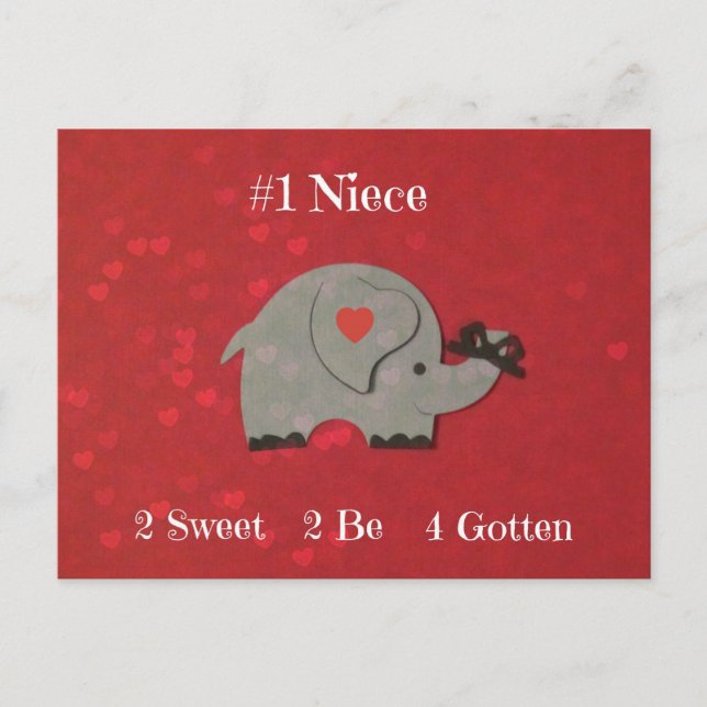 Postal ¡1 sobrina! (Anverso)