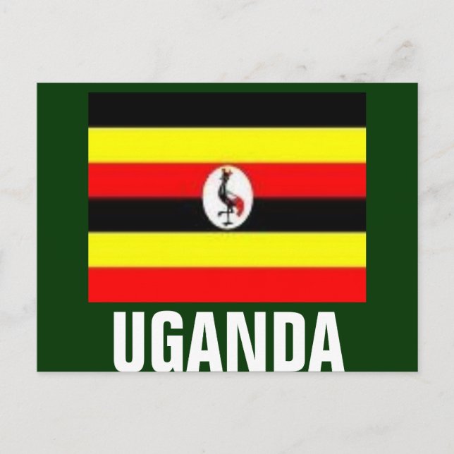 postal #1 uganda (Anverso)