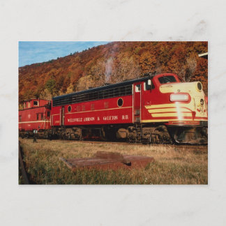 Postal 1 Wellsville Addison & Galeton, EMD FP-7, Galeton,
