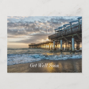 Postal 1er Amanecer 2017 Cocoa Beach Recupérate Pronto