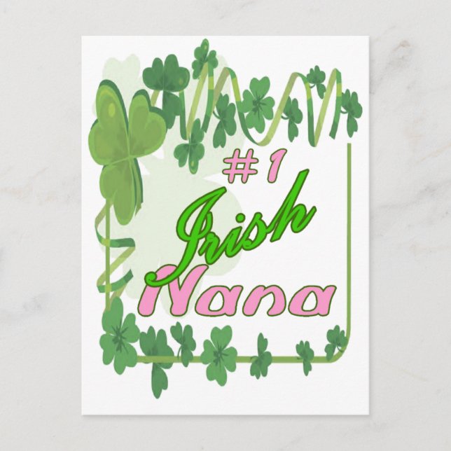 Postal #1IrishNana (Anverso)
