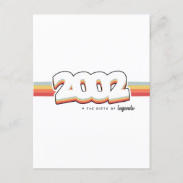 Postal 2002 El nacimiento de las leyendas Postcard