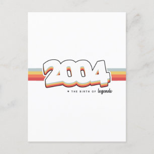 Postal 2004 El nacimiento de las leyendas