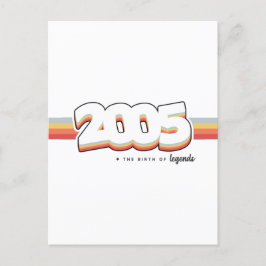 Postal 2005 El nacimiento de leyendas