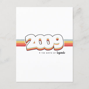 Postal 2009 El nacimiento de leyendas