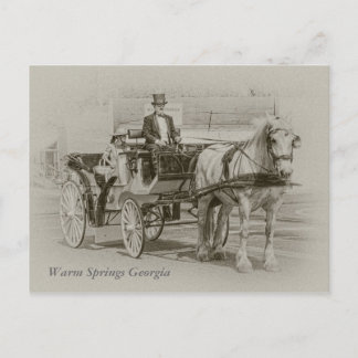 Postal ¿2009 o 1909?, Warm Springs Georgia