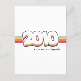 Postal 2010 El nacimiento de las leyendas