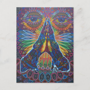 Postal 2010 namaste as postcard