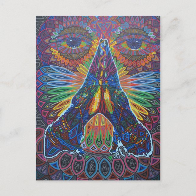 Postal 2010 namaste as postcard (Anverso)