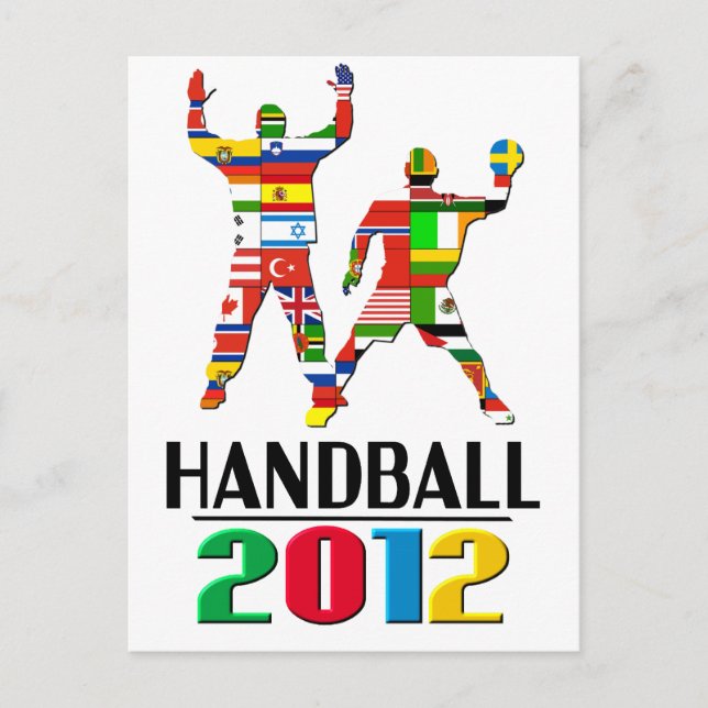 Postal 2012: Balonmano (Anverso)