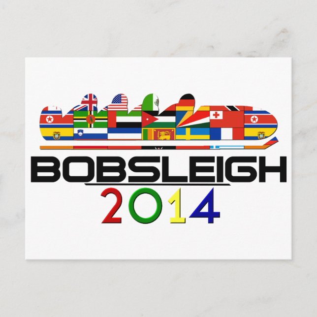 Postal 2014: Bobsled (Anverso)