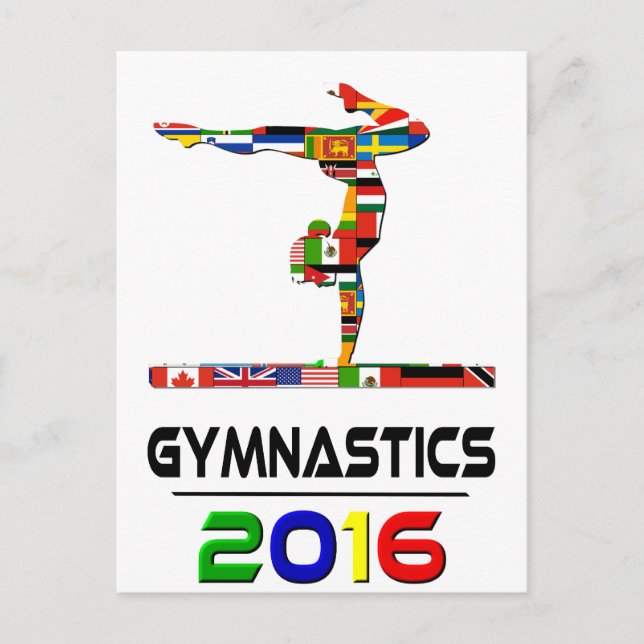 Postal 2016: Gimnasia (Anverso)