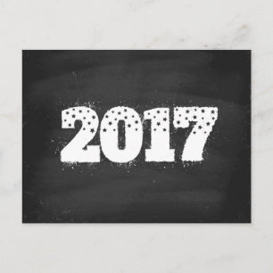 Postal 2017 en pizarra