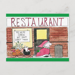 Postal 2020 ziggy santa en la ciudad